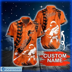Custom Name 2024 MLB Baltimore Orioles Hawaiian Shirt Summer Symphony For Fans Product Photo 1