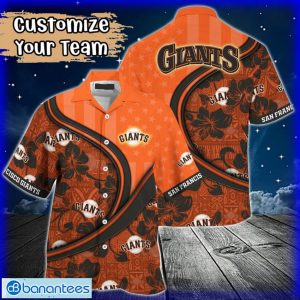 Custom Name or Team Name MLB San Francisco Giants Hawaiian Shirt 2024 Product Photo 1