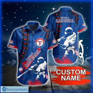 Custom Name 2024 MLB Texas Rangers Hawaiian Shirt Summer Symphony For Fans Product Photo 1