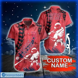 Custom Name 2024 MLB Boston Red Sox Hawaiian Shirt Summer Symphony For Fans Product Photo 1