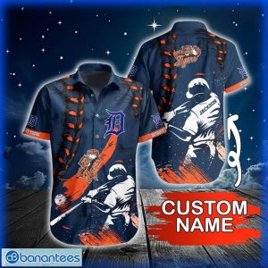 Custom Name 2024 MLB Detroit Tigers Hawaiian Shirt Summer Symphony For Fans Product Photo 1