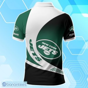 New York Jets Polo Shirt Custom Name Sport 3D Clothings For Fans Product Photo 3