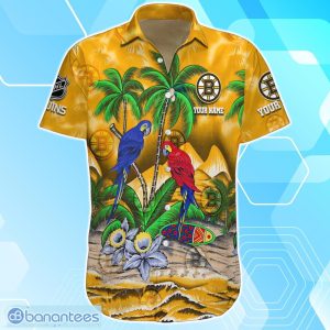 Boston Bruins Hawaiian Shirt Summer Gifts For Fans Custom Name