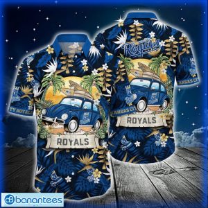 MLB Kansas City Royals Hawaiian Shirt Car And Summer Heatwave Shirt For Fans Product Photo 1