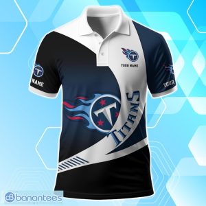 Tennessee Titans Polo Shirt Custom Name Sport 3D Clothings For Fans Product Photo 2