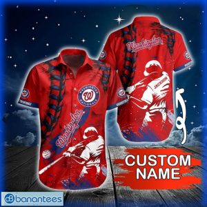 Custom Name 2024 MLB Washington Nationals Hawaiian Shirt Summer Symphony For Fans Product Photo 1