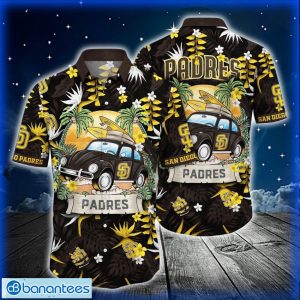 MLB San Diego Padres Hawaiian Shirt Car And Summer Heatwave Shirt For Fans Product Photo 1