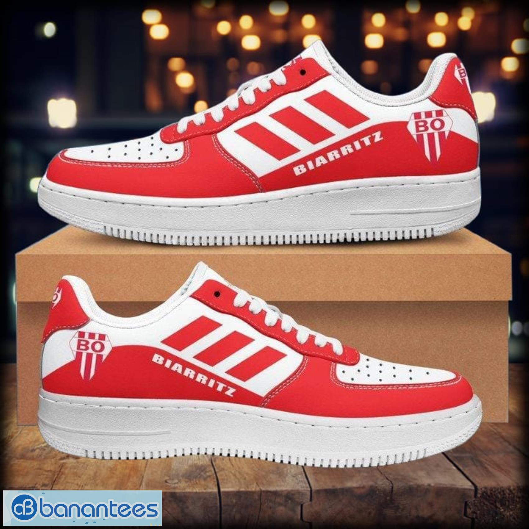 biarritz olympique sport shoes air force 1 sneaker for men and women 1 image Biarritz Olympique Sport Shoes Air Force 1 Sneaker For Men And Women Product Photo 2