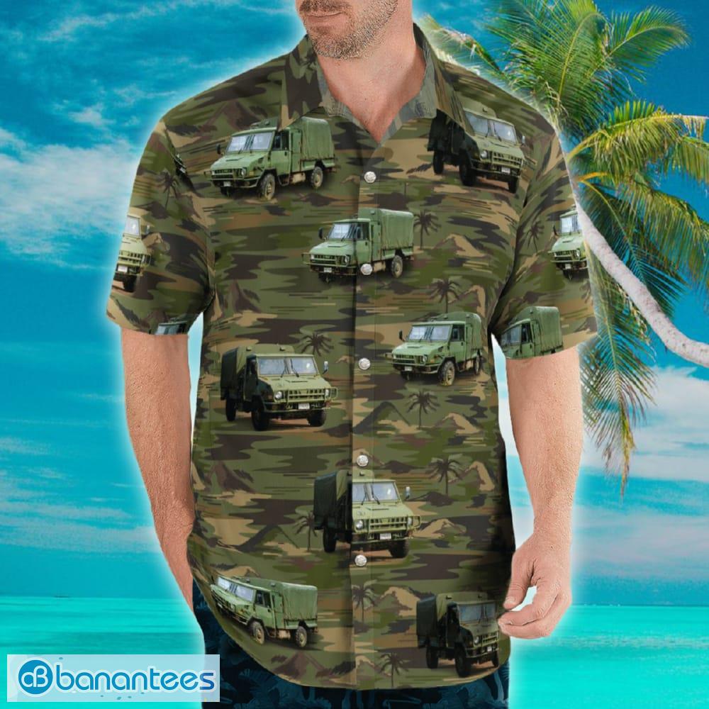 canadian army lsvw military truck hawaiian shirt 1 image Canadian Army LSVW Military Truck Hawaiian Shirt - Canadian Army LSVW Military Truck Hawaiian Shirt_3