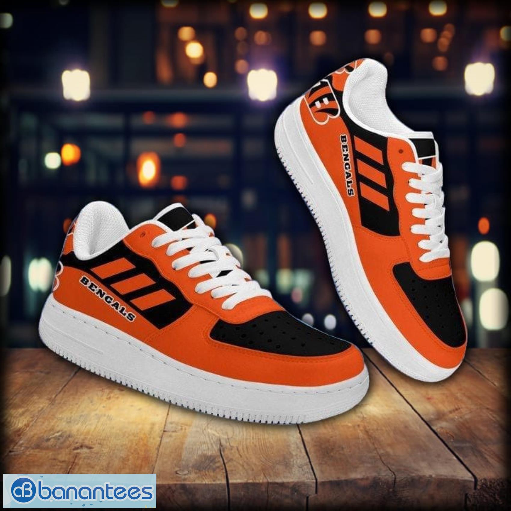 cincinnati bengals sport shoes air force 1 sneaker for men and women image Cincinnati Bengals Sport Shoes Air Force 1 Sneaker For Men And Women Product Photo 1