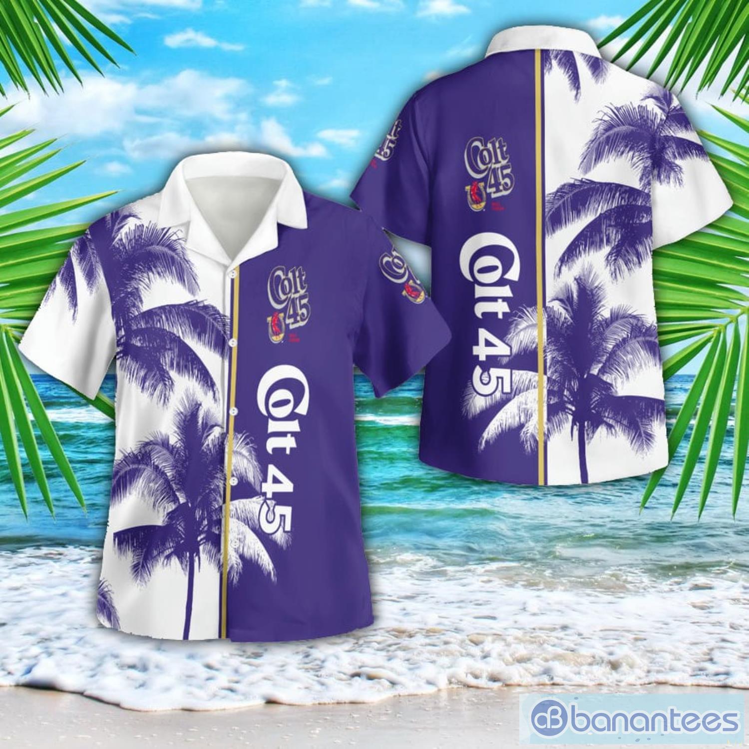 Hawaiian Shirt Men's Short Sleeve Shirt 3D Palm Trees Summer Shirt