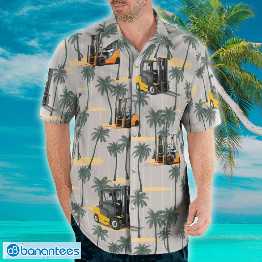 Counterbalance Forklift Hawaiian Shirt Banantees
