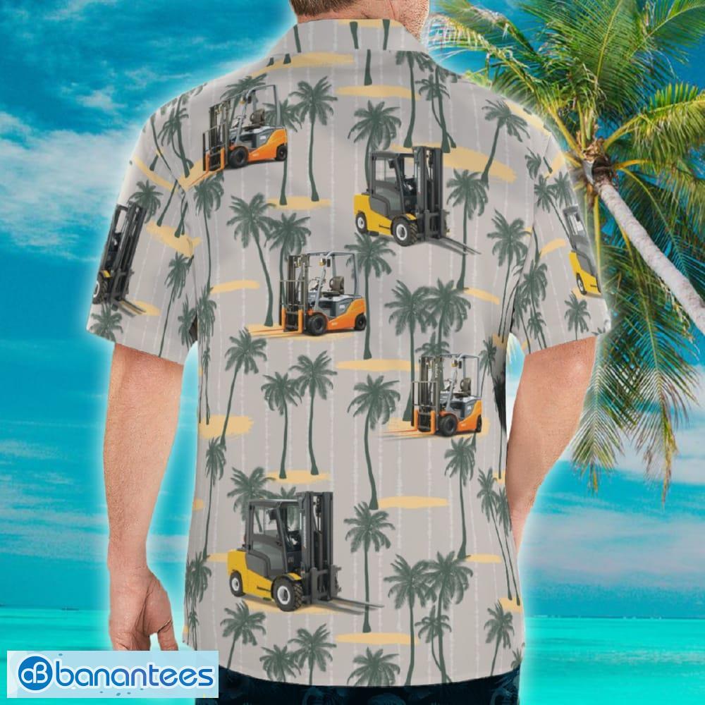 Counterbalance Forklift Hawaiian Shirt Banantees
