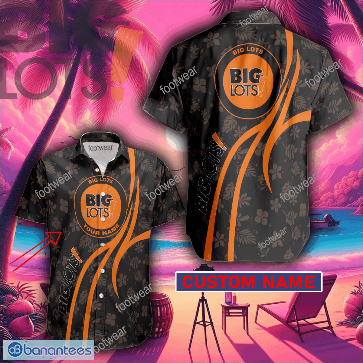 Custom Name BIG LOTS Hawaiian Shirt New Logo Brand For Men Women Gift ...