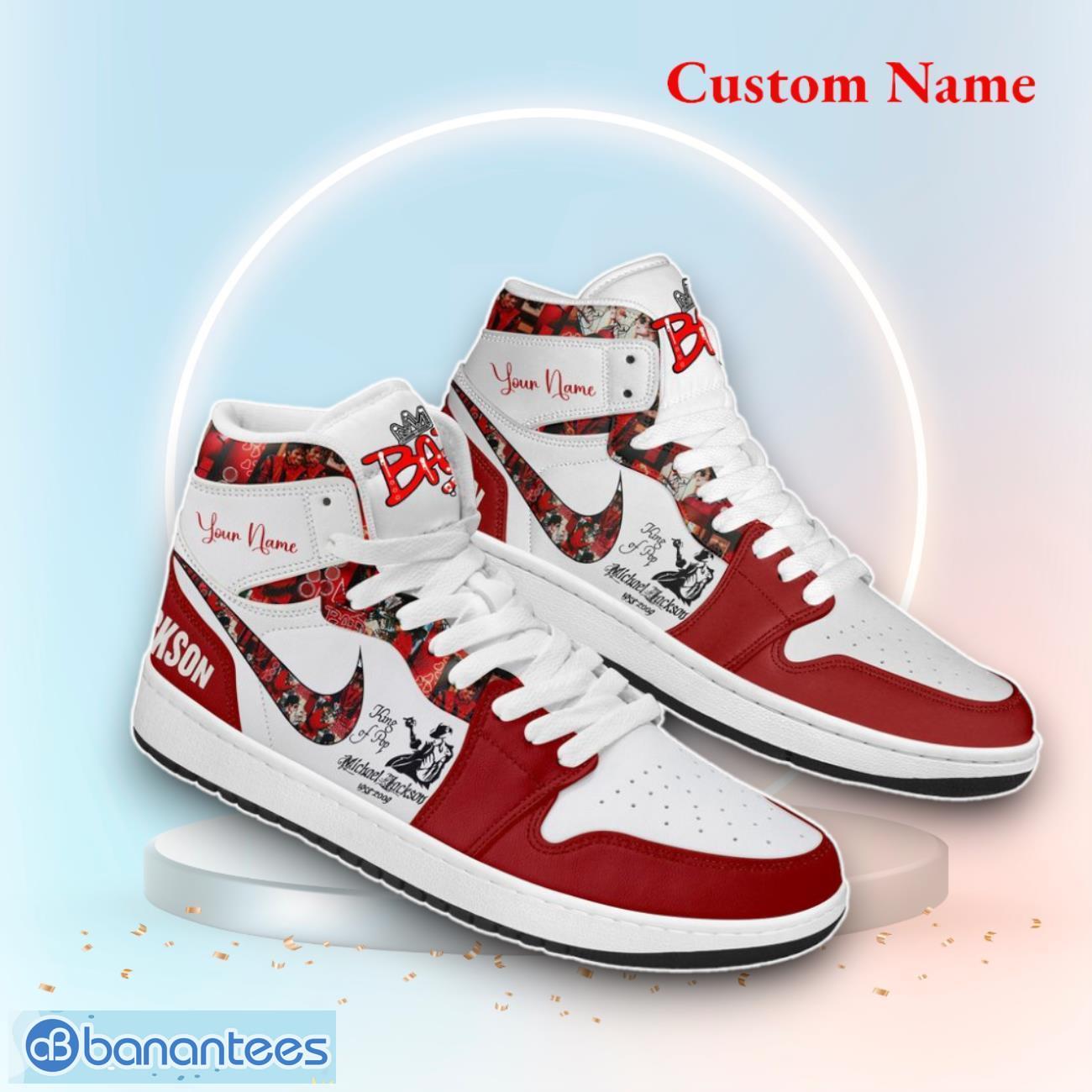 Custom Name King Of Pop Michael Jackson 1958 2009 Air Jordan