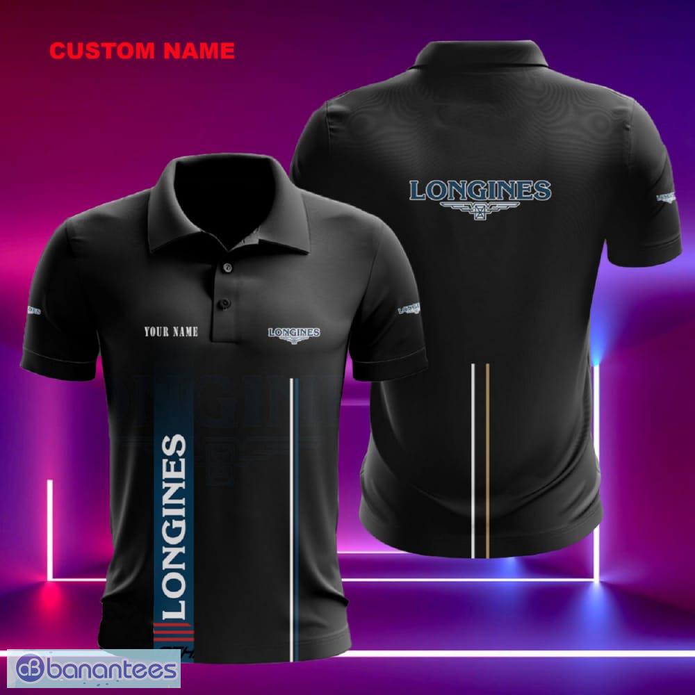 Custom Name Longines 3D Polo Shirt Golf All Over Print Gift For