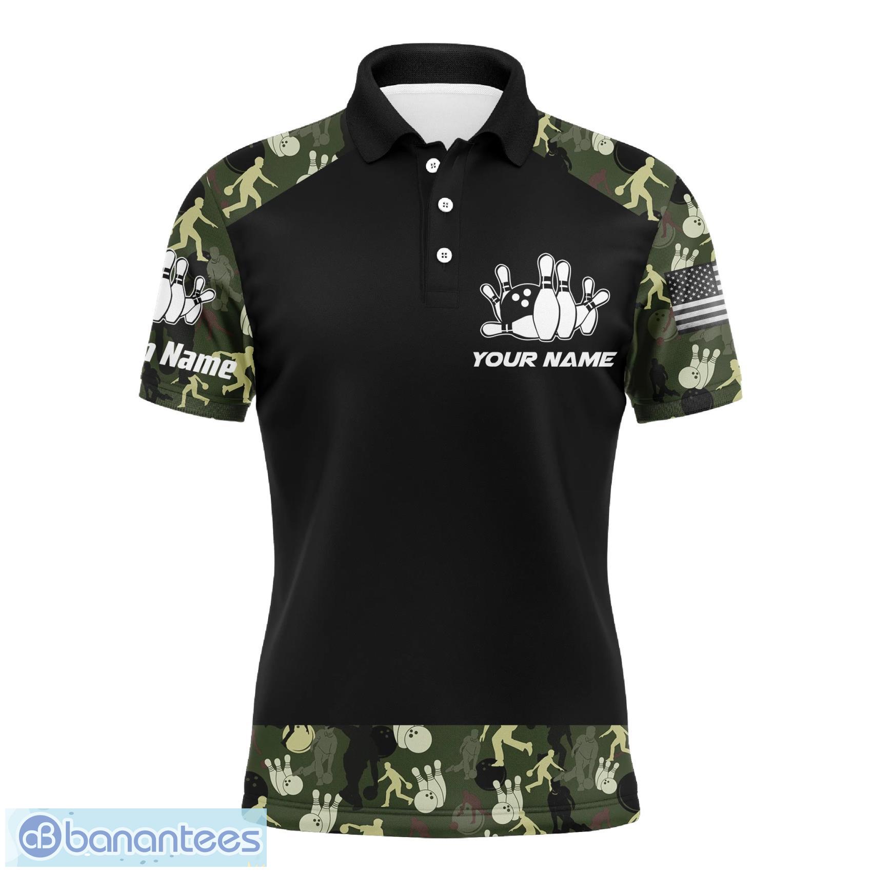 custom name men bowling polo shirt camo balls and pins team polo shirt for men and women 1 image Custom Name Men Bowling Polo Shirt Camo Balls And Pins Team Polo Shirt For Men And Women Product Photo 2