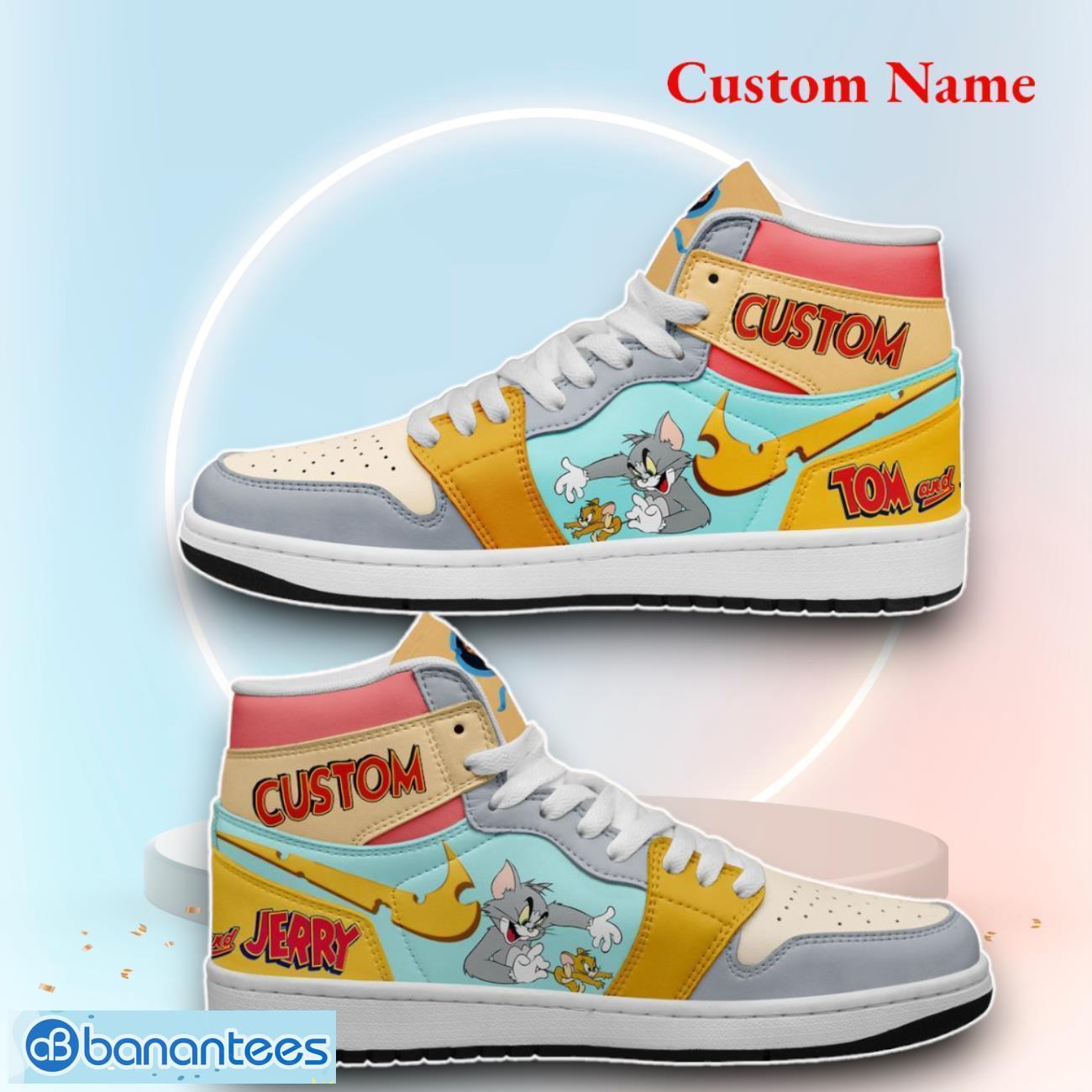 Custom tom and jerry on sale shoes