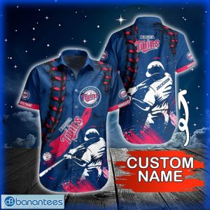Custom Name 2024 MLB Minnesota Twins Hawaiian Shirt Summer Symphony For Fans Product Photo 1