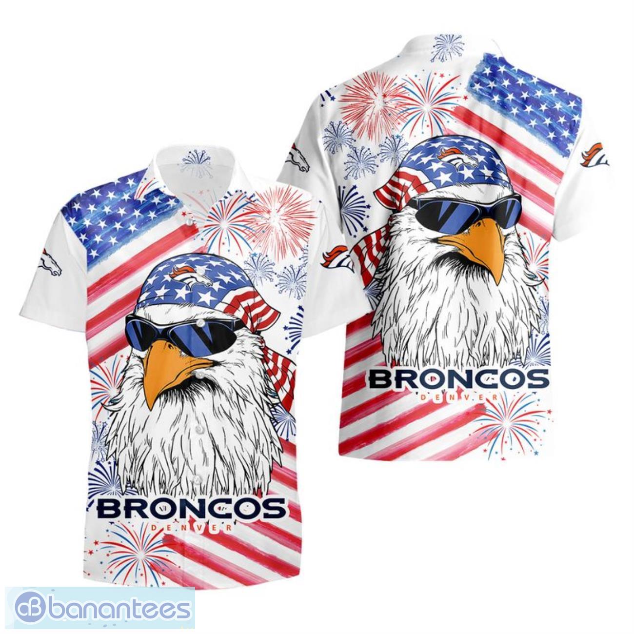 Denver Broncos Independence Day Hawaiian Shirt Holiday Gift For Sport Fans Product Photo 1