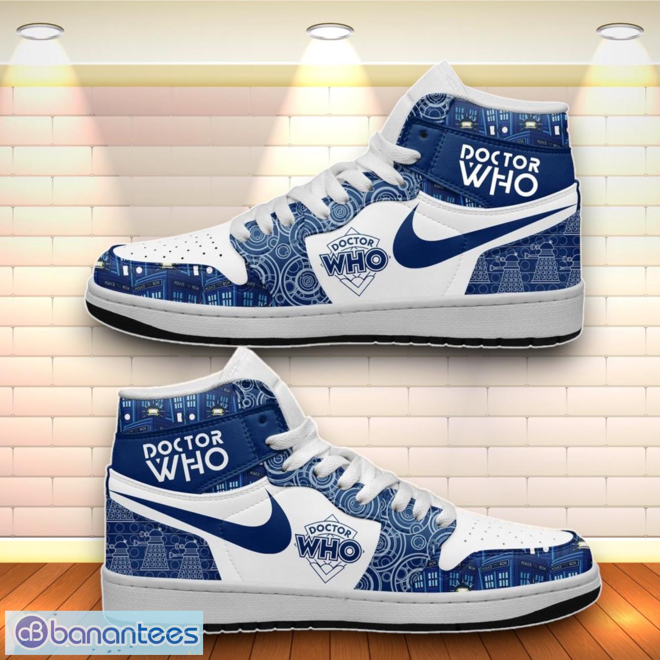 Doctor Who Air Jordan High Top Shoes Product Photo 1
