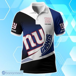 New York Giants Polo Shirt Custom Name Sport 3D Clothings For Fans Product Photo 2