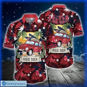 MLB Boston Red Sox Hawaiian Shirt Car And Summer Heatwave Shirt For Fans Product Photo 1
