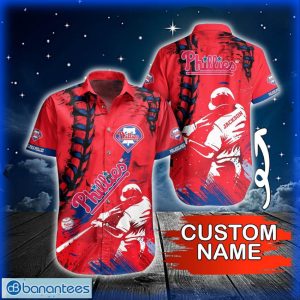 Custom Name 2024 MLB Philadelphia Phillies Hawaiian Shirt Summer Symphony For Fans Product Photo 1