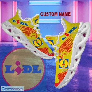 Lidl Brand Logo New Wings Pattern Max Soul Shoes Custom Name Gift Running Sneakers - lidl Brand Logo New Wings Pattern Max Soul Shoes Custom Name Photo 1