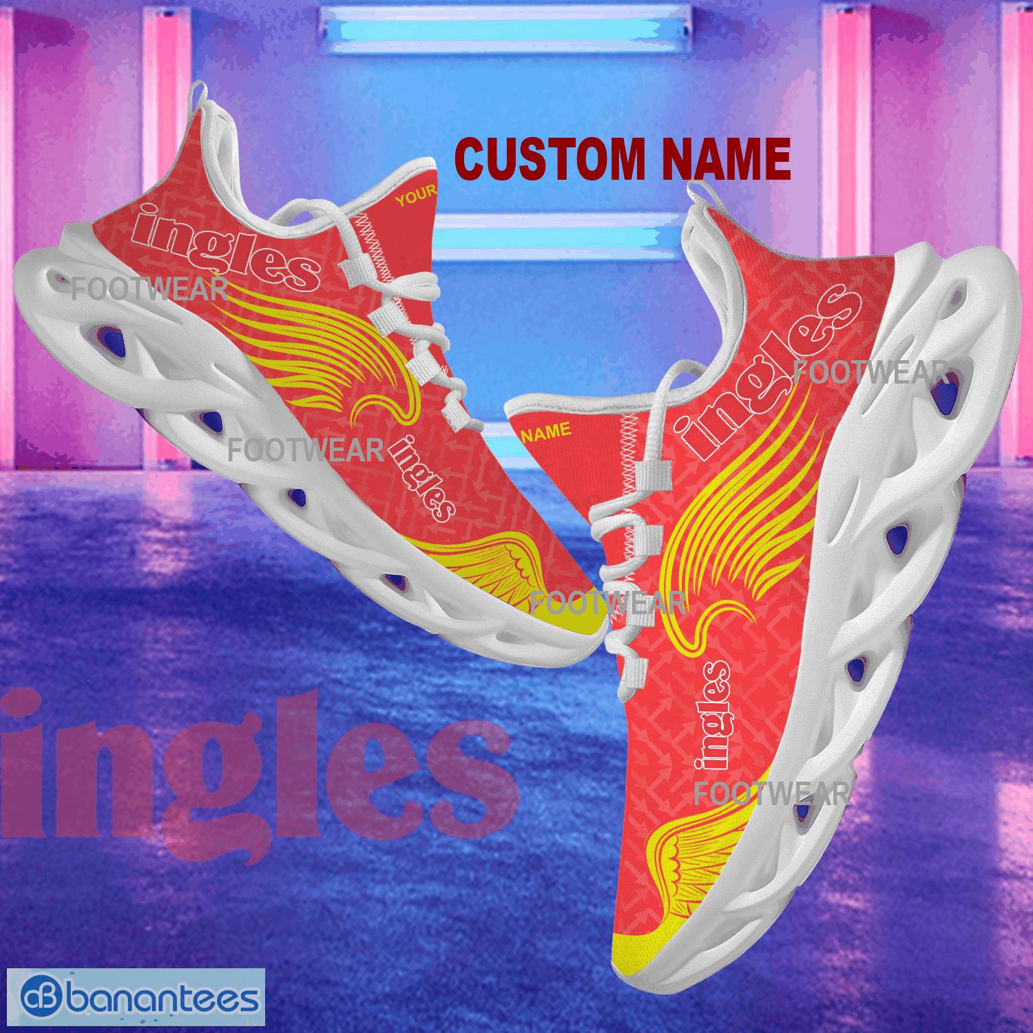 Shoe with hotsell wings logo name