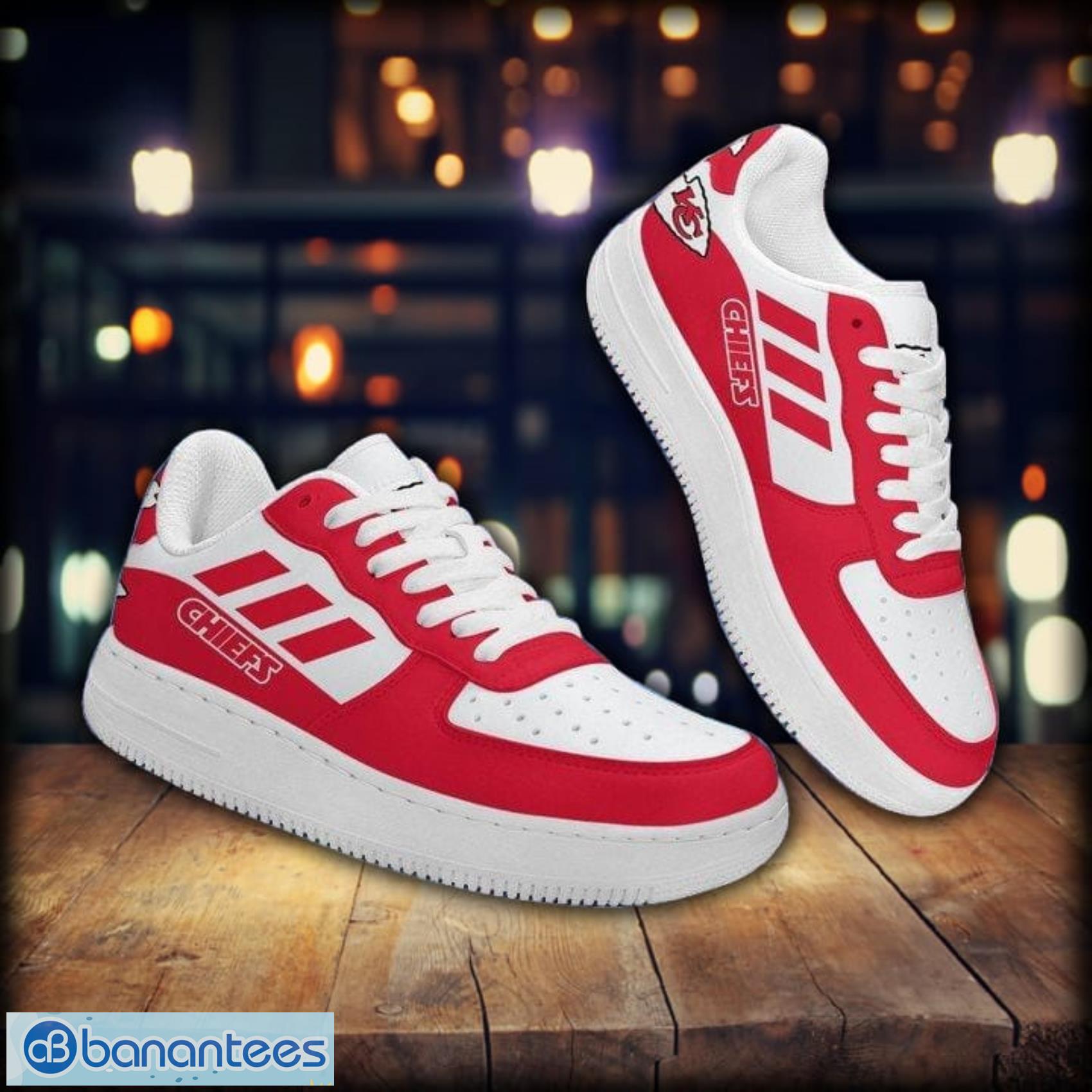 kansas city chiefs sport shoes air force 1 sneaker for men and women image Kansas City Chiefs Sport Shoes Air Force 1 Sneaker For Men And Women Product Photo 1