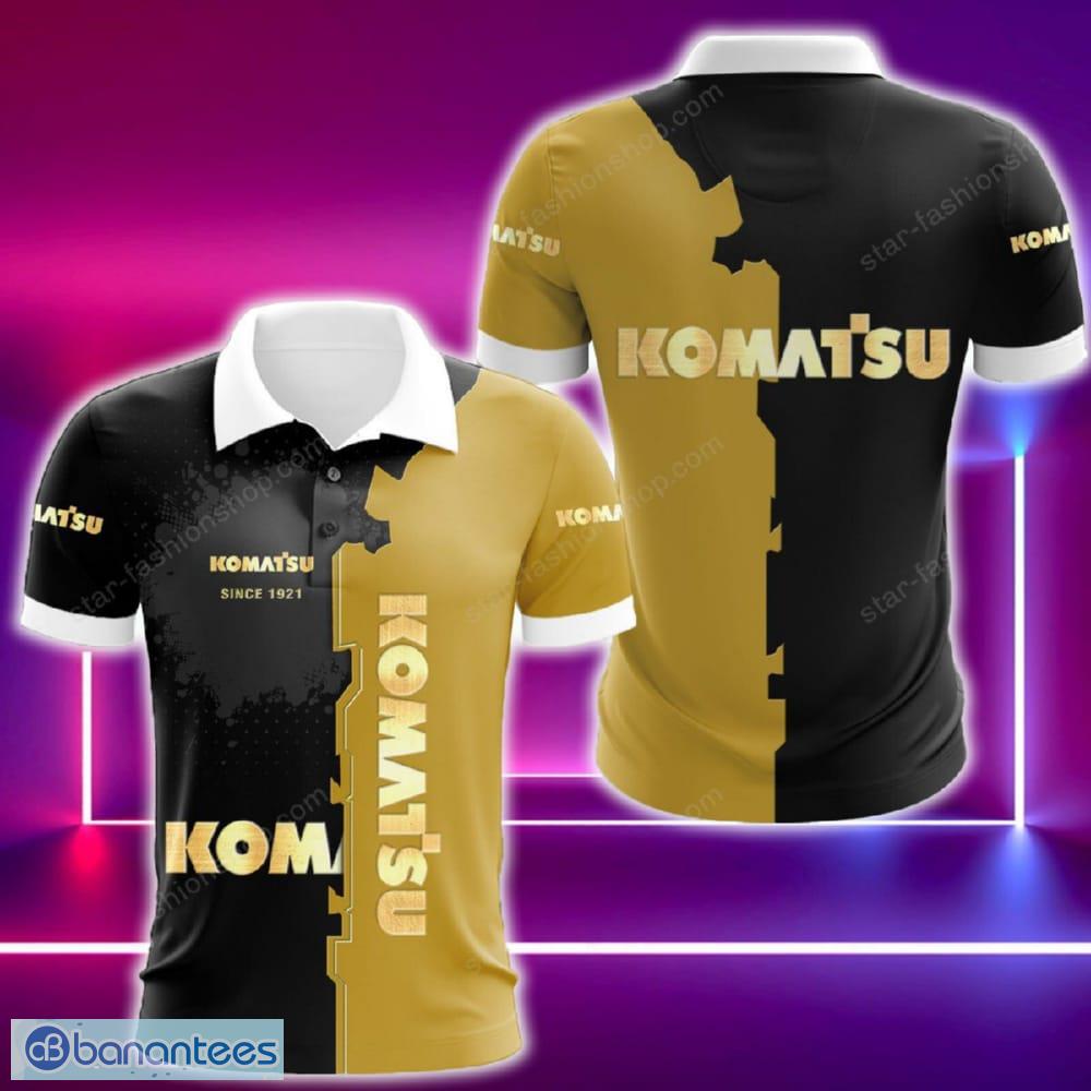 Komatsu Car Famous 3D Polo Shirt Goft For Men Women Gift Fans - Komatsu Car Famous 3D Polo Shirt Goft For Men Women Gift Fans