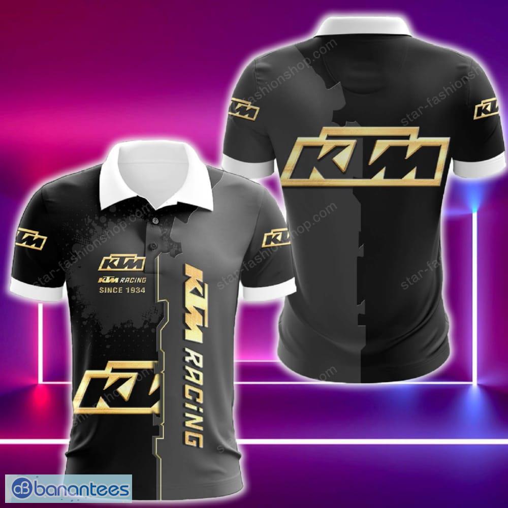 KTM Racing Car Exclusive 3D Polo Shirt Goft For Men Women Gift Fans - KTM Racing Car Exclusive 3D Polo Shirt Goft For Men Women Gift Fans