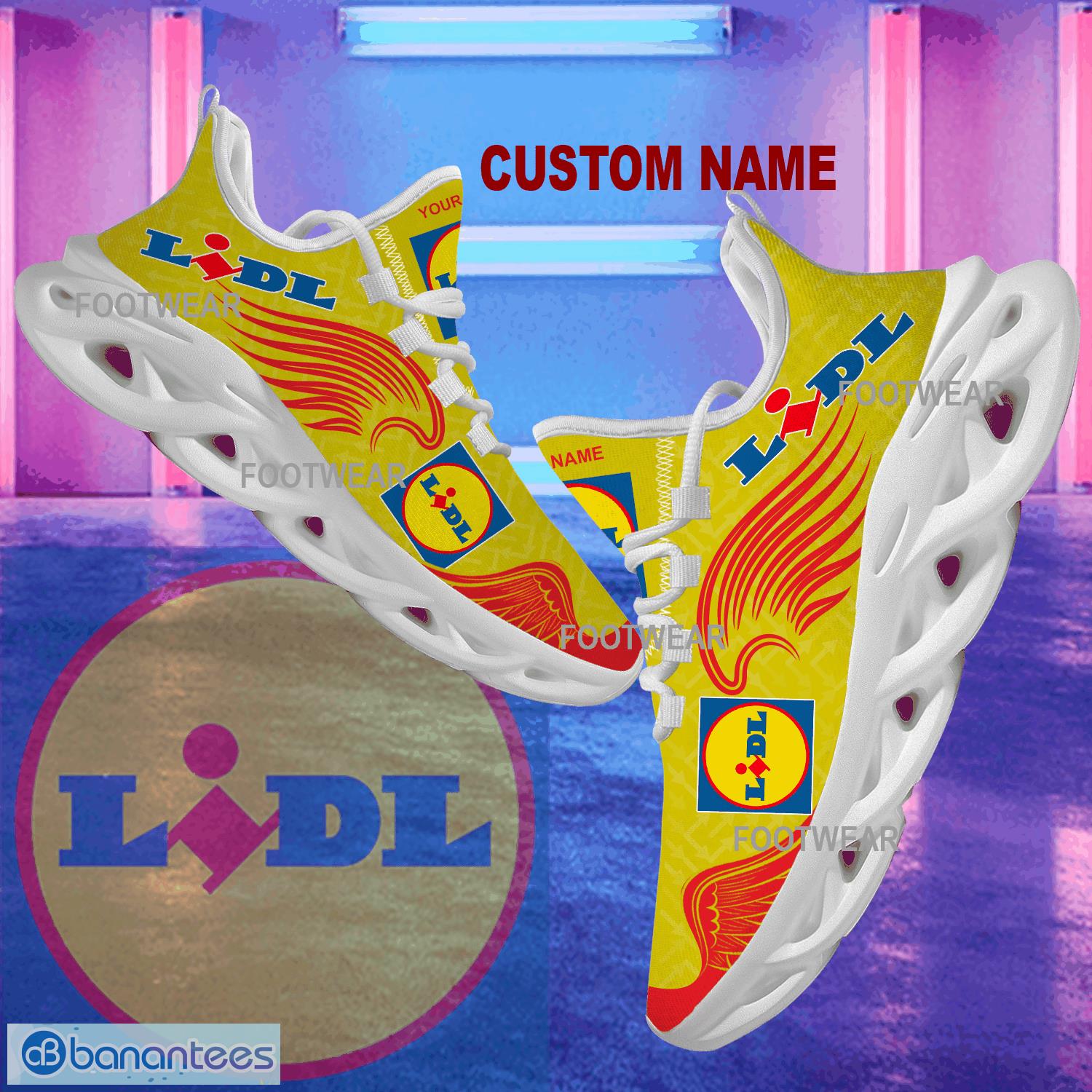 lidl brand logo new wings pattern max soul shoes custom name gift running sneakers image Lidl Brand Logo New Wings Pattern Max Soul Shoes Custom Name Gift Running Sneakers - lidl Brand Logo New Wings Pattern Max Soul Shoes Custom Name Photo 1