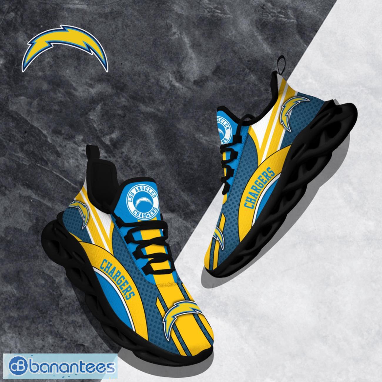 Los Angeles Chargers NFL Clunky Max Soul Shoes Custom Name Gift For Real Fans Product Photo 1