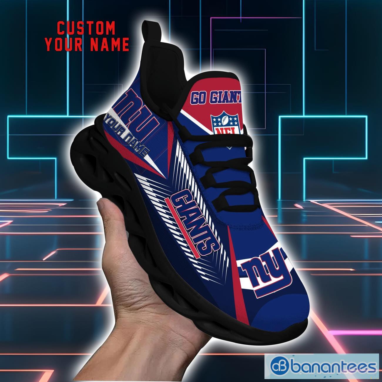 New York Giants NFL Personalized Shoes Max Soul Sneakers New Sport Gift New York Giants NFL Personalized Shoes Max Soul Sneakers New Sport Gift Product Photo 3