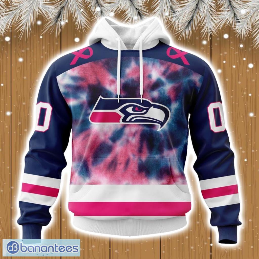 Pink hotsell seahawks sweatshirt