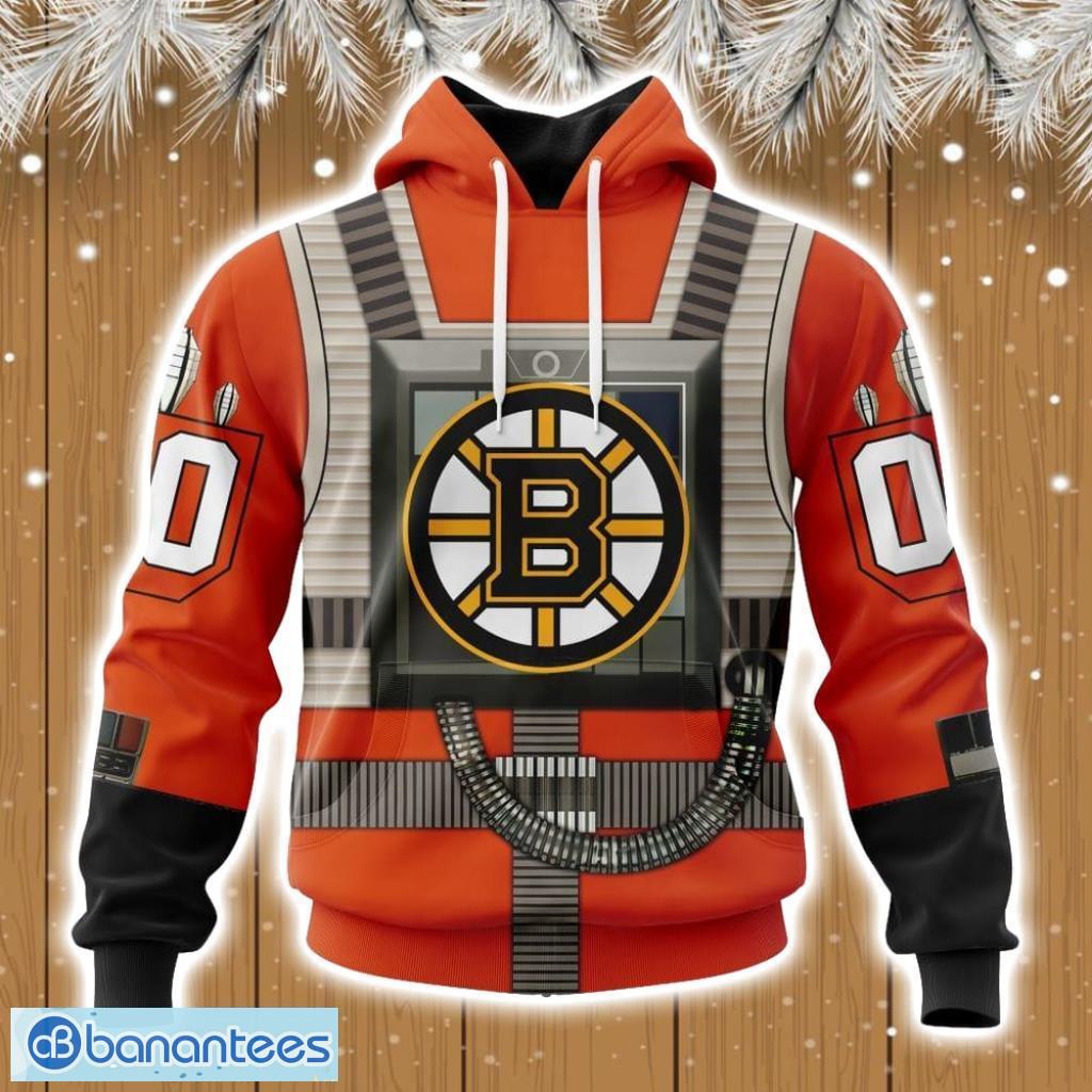 Nhl Boston Bruins Star Wars Rebel Pilot Design Personalized Hoodie 3D All Over Print Product Photo 1