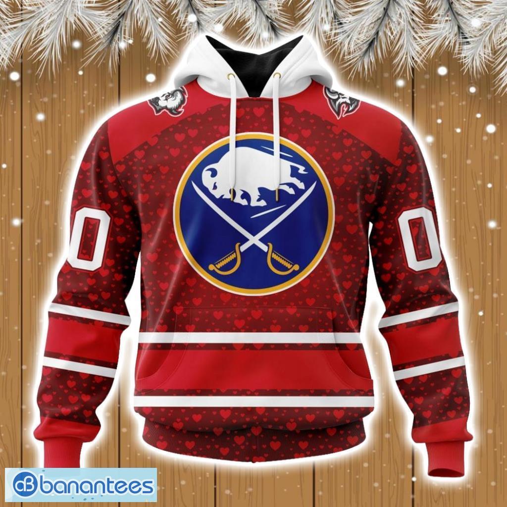 Nhl Buffalo Sabres Gift For Valentines Day Hoodie 3D All Over Print Product Photo 1