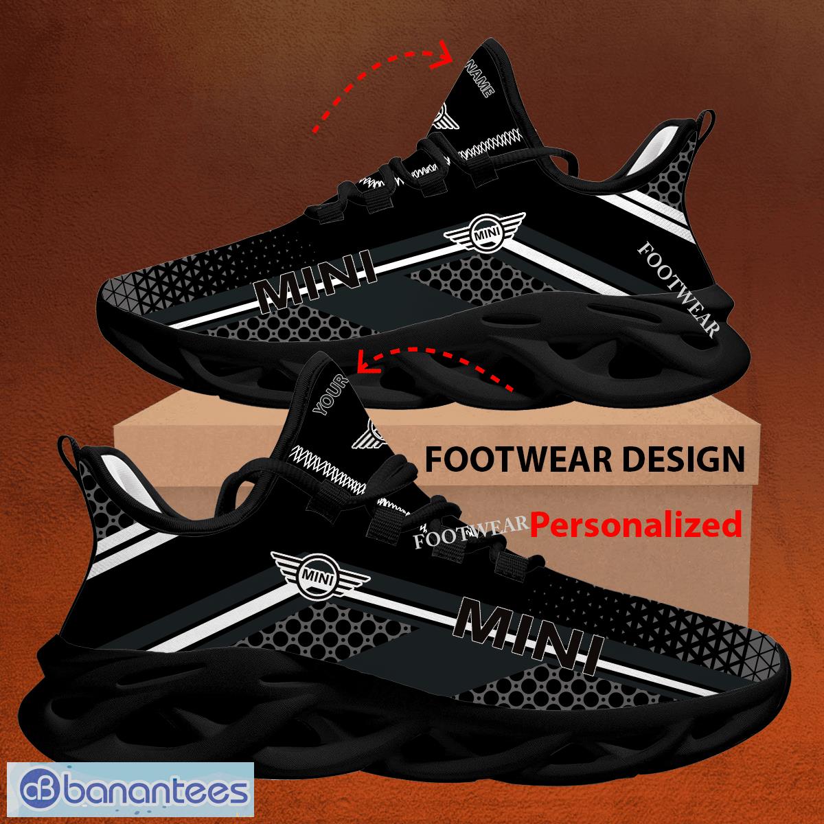 Personalized Car Racing Mini Logo New Design Chunky Shoes Gift For