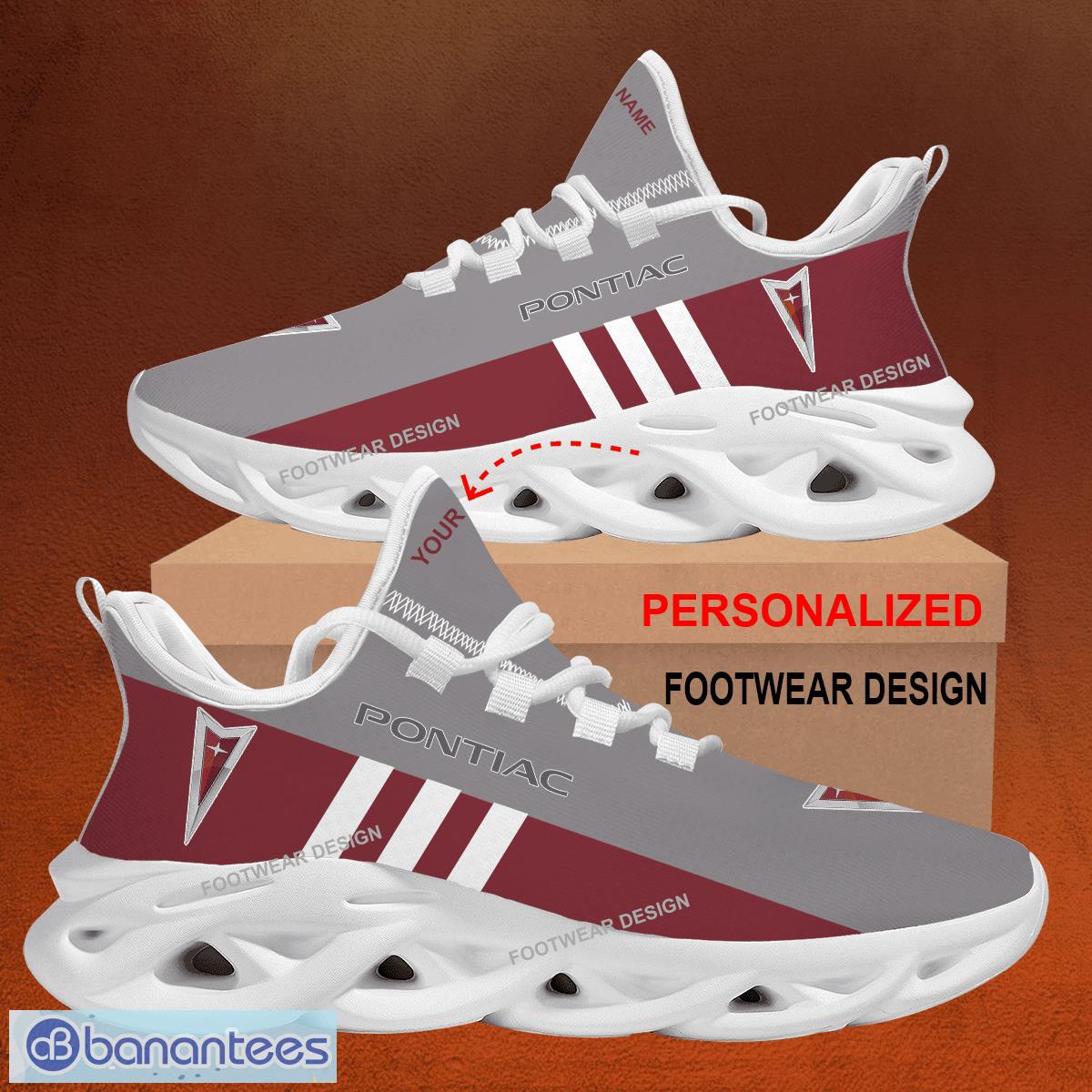 Personalized Car Racing Pontiac Logo New Style Chunky Shoes Gift For Men  Women Running Sports Sneakers - Banantees