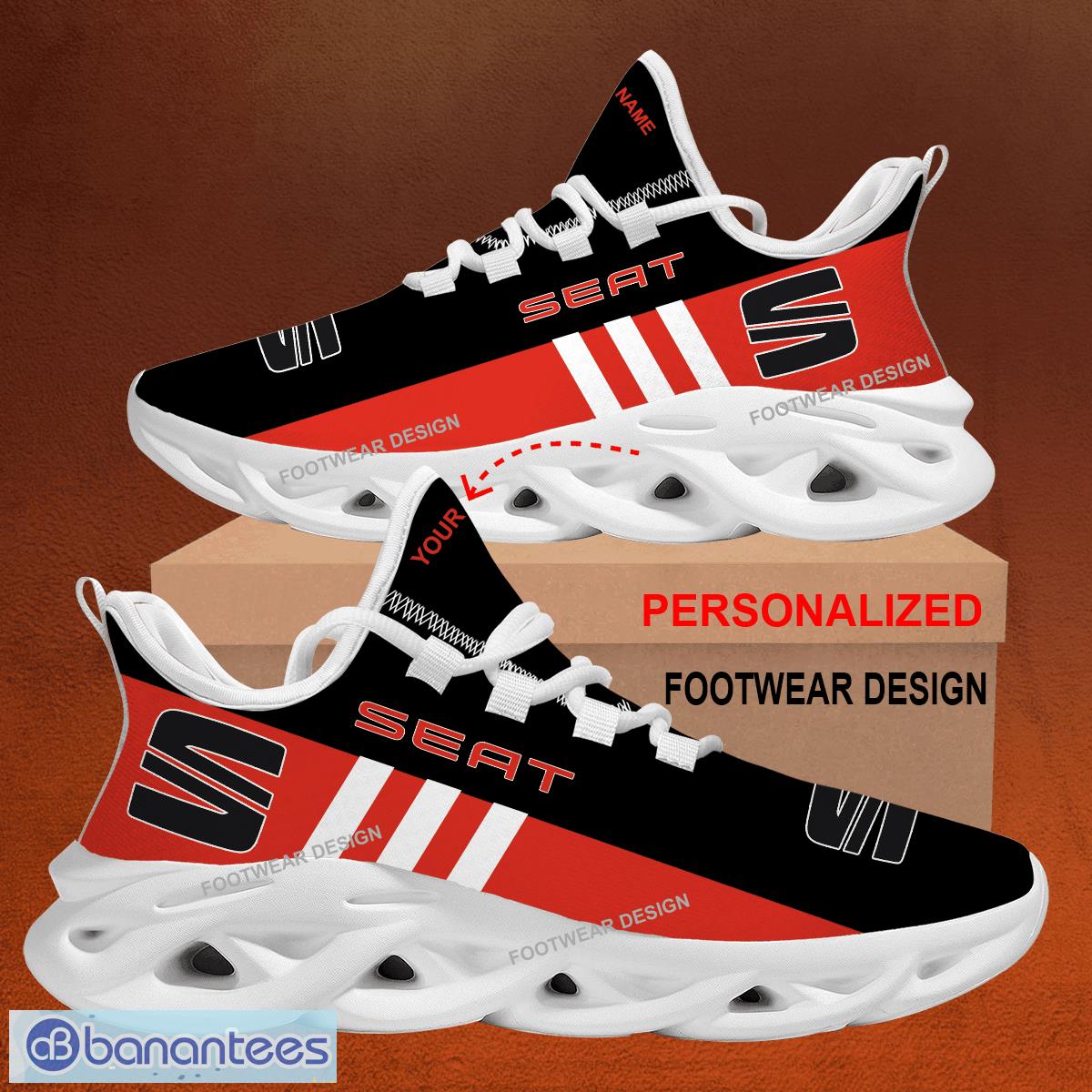 Personalized Car Racing Mini Logo New Style Chunky Shoes Gift For Men Women  Running Sports Sneakers - Banantees