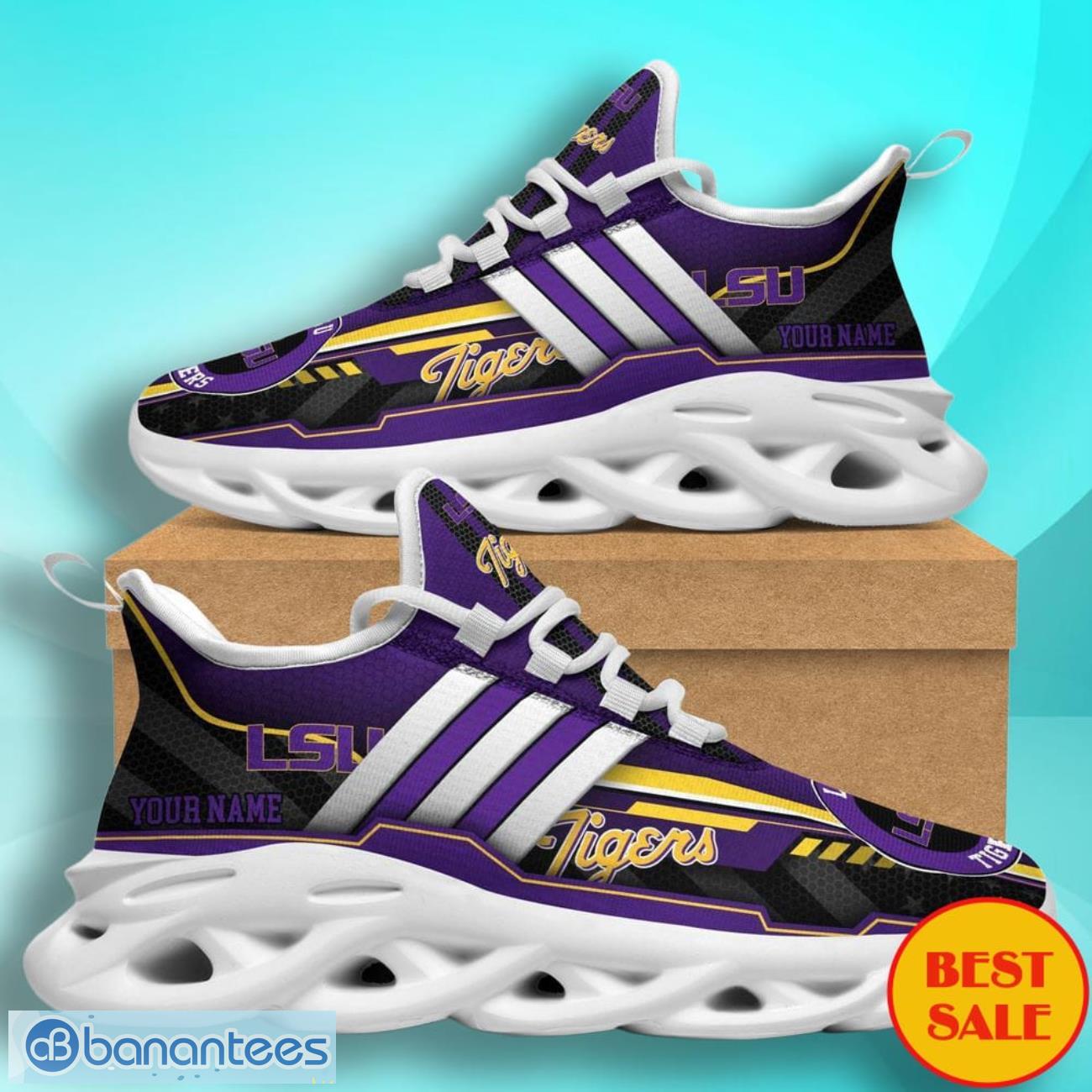 LSU Tigers Running Shoes - Gym Sneakers –