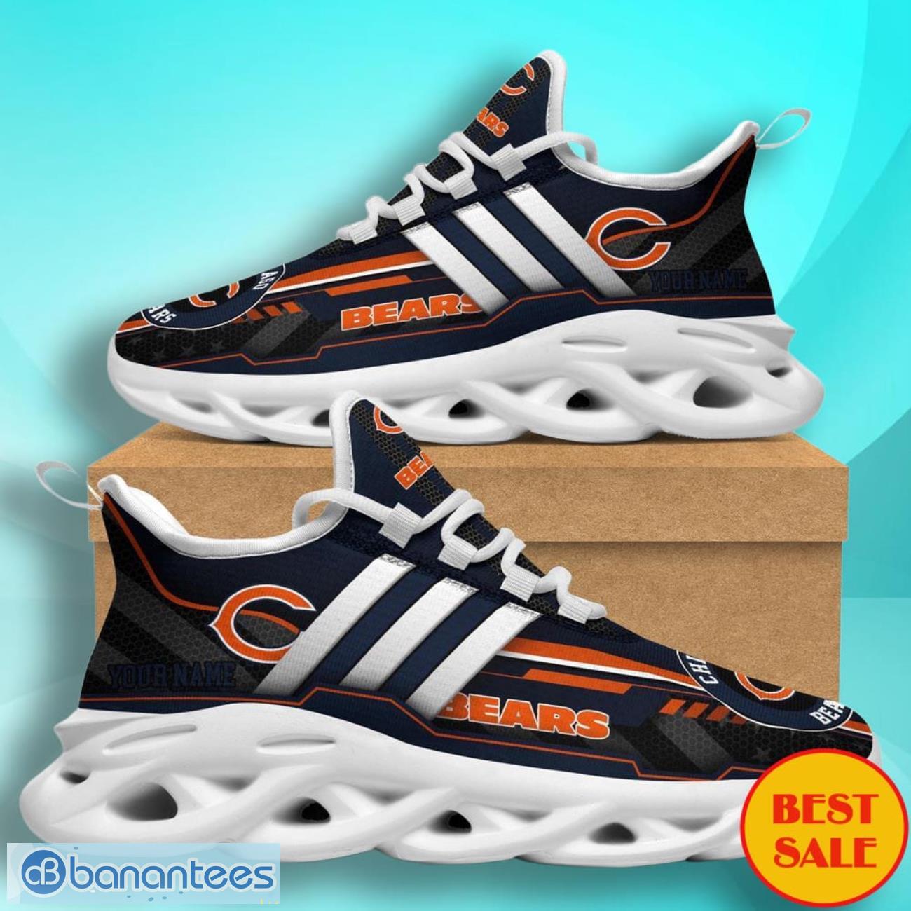 personalized nfl chicago bears sneaker max soul shoes the perfect sports gift for fans image Personalized NFL Chicago Bears Sneaker Max Soul Shoes The Perfect Sports Gift For Fans Product Photo 1