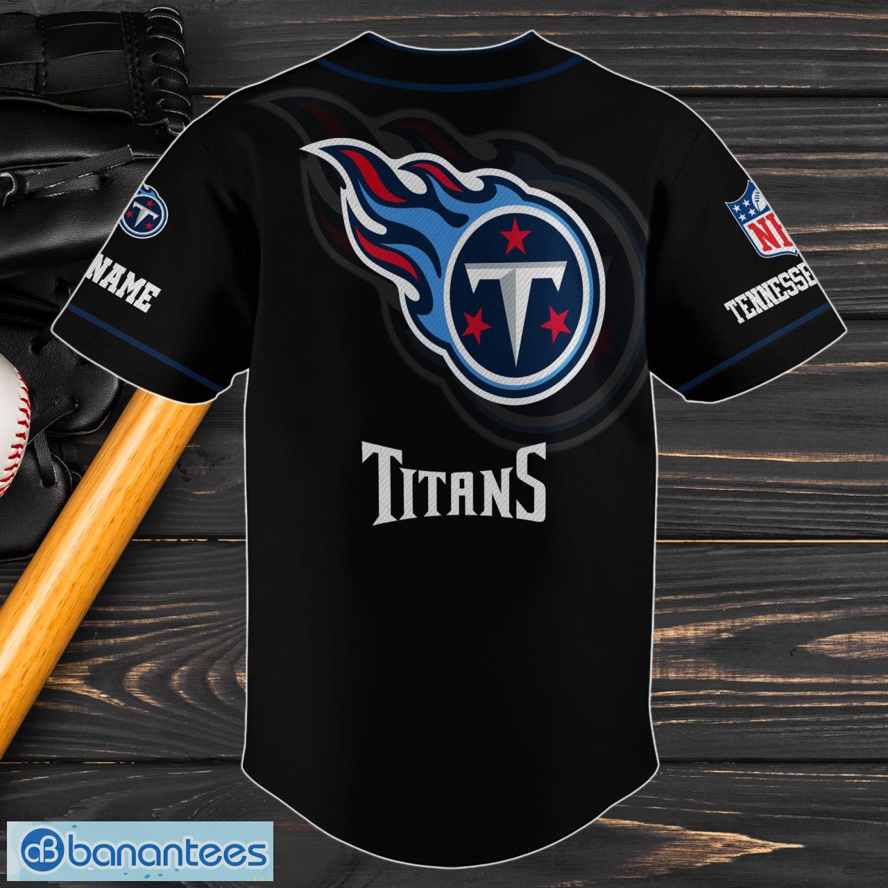 Tennessee Titans Baseball Jersey Custom Name Sport Gifts For Fans