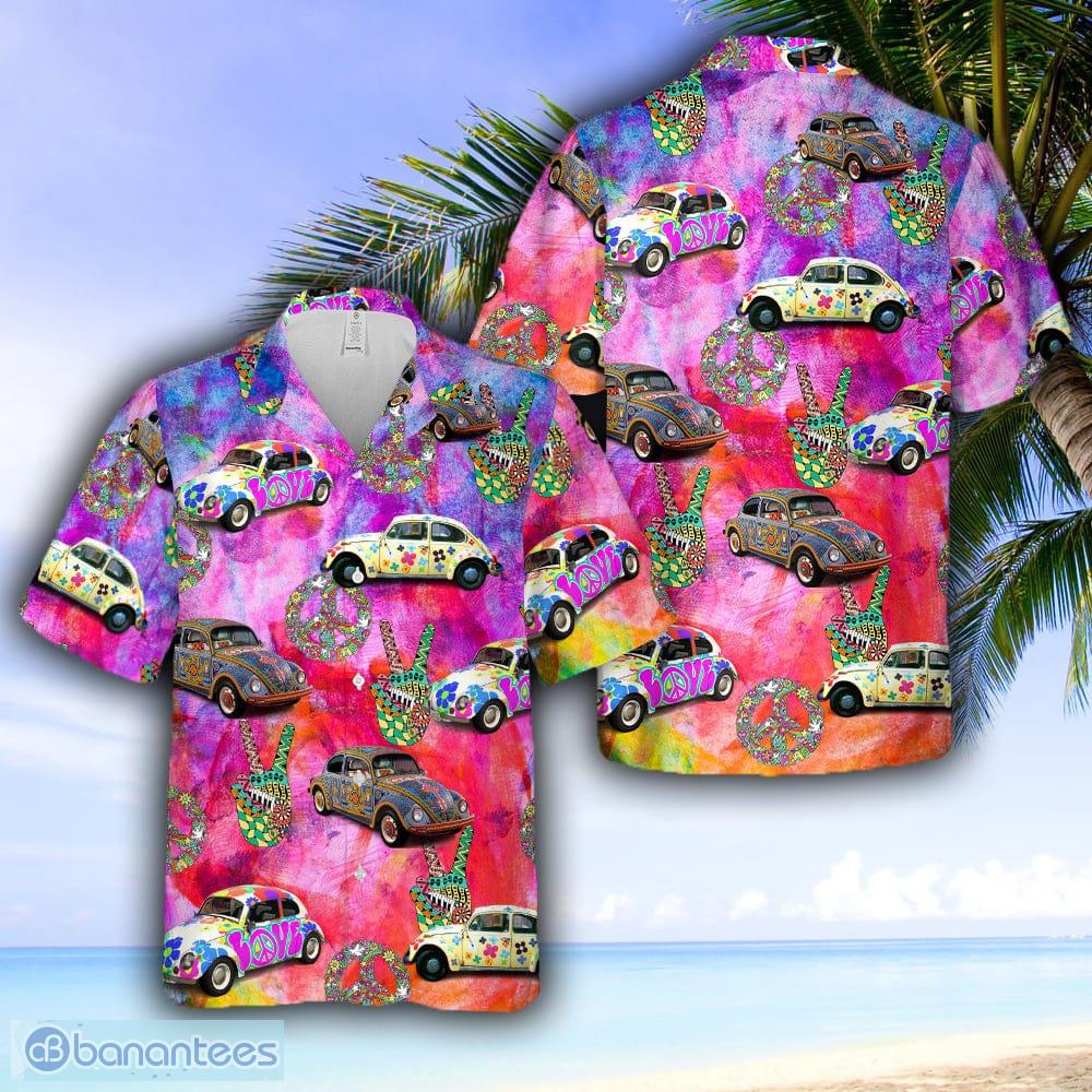 vw beetle sunflower hippie hawaiian shirt print ideas gift mens image VW Beetle Sunflower Hippie Hawaiian Shirt Print Ideas Gift Mens - VW Beetle Sunflower Hippie Hawaiian Shirt Print Ideas Gift Mens