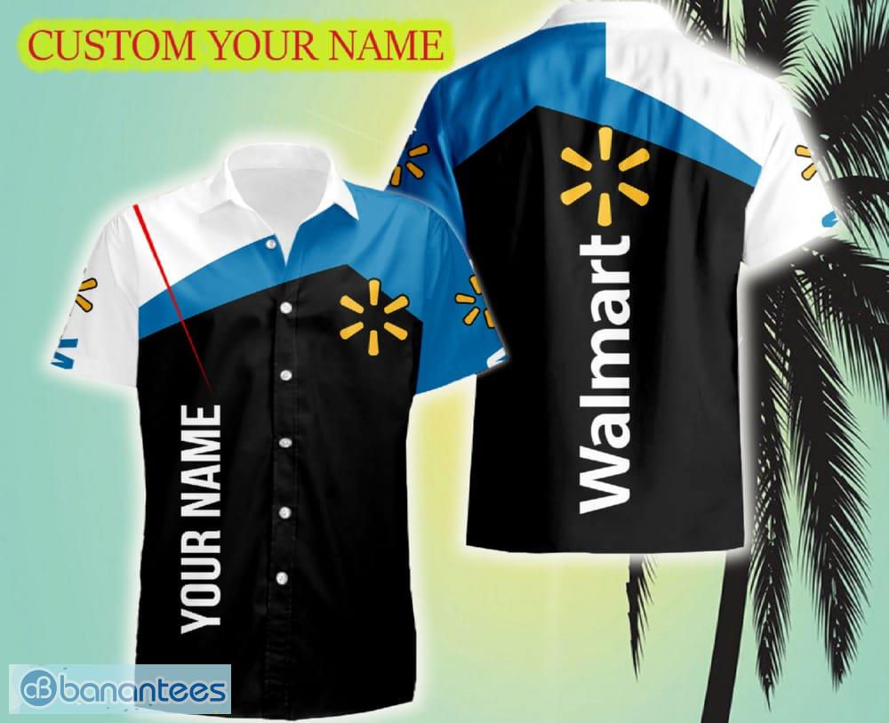 Walmart Logo Brand Custom Name Collection Hawaiian Shirt - Walmart Logo Brand Custom Name Collection Hawaiian Shirt