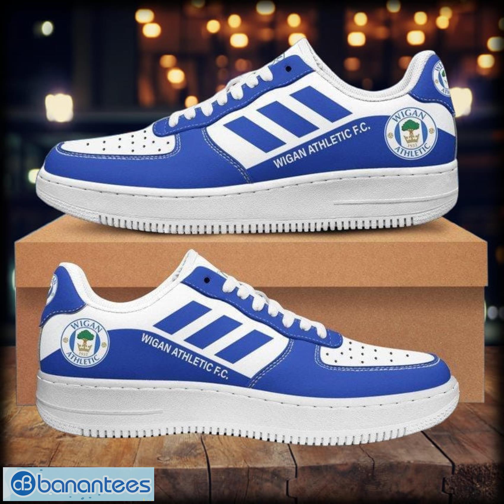 wigan athletic fc sport shoes air force 1 sneaker for men and women image Wigan Athletic F.C Sport Shoes Air Force 1 Sneaker For Men And Women Product Photo 1