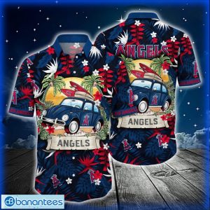 MLB Los Angeles Angels Hawaiian Shirt Car And Summer Heatwave Shirt For Fans Product Photo 1