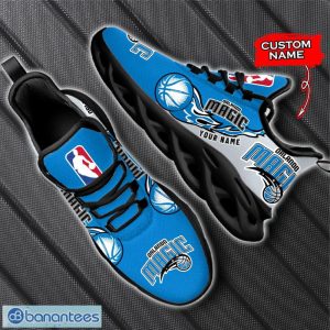 Personalized Name Orlando Magic Fireball Personalized Sneakers Max Soul Shoes Product Photo 4